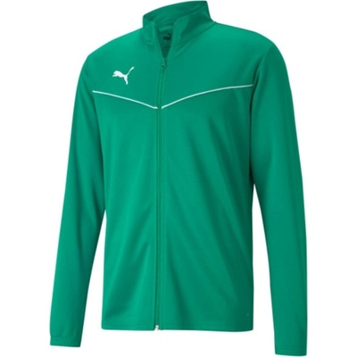 Puma teamRISE Trg Poly Jacket Jr zelená