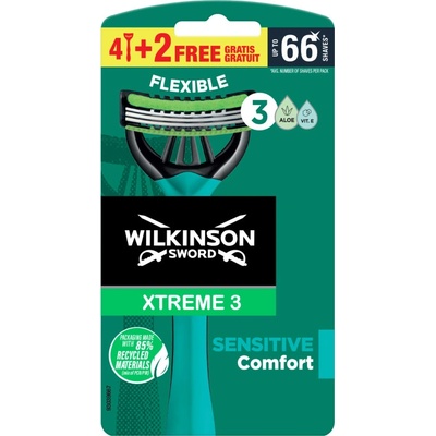 Wilkinson Sword Xtreme 3 Sensitive 6 Ks