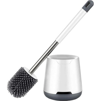 Verk 01819 Silikonová štětka na WC bílá