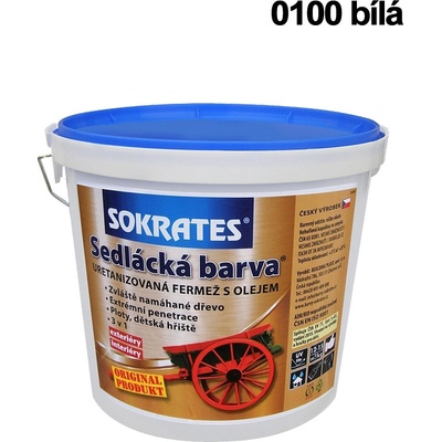 Sokrates Sedlácká barva 5 l Bílá – Sleviste.cz