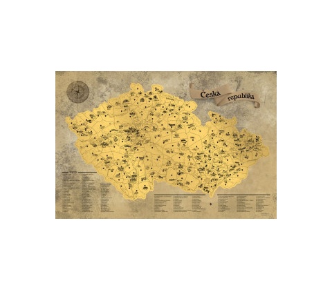 Stieracia mapa Česka