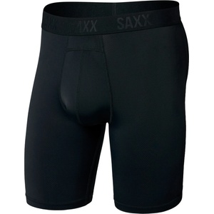 Saxx Мъжко синтетично термобельо Saxx Smooth Flex Light Compression Long Boxer Brief Synthetic base layer - Black - размер XXL (014-2579-0115)