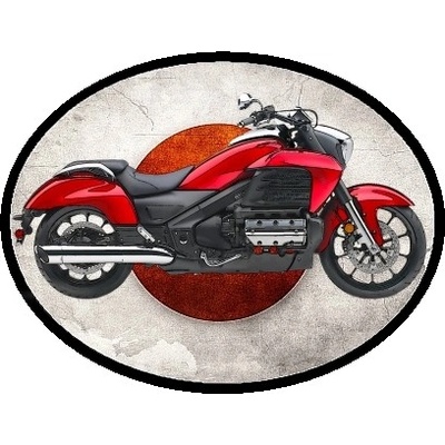 nášivka HONDA Gold Wing Valkyrie Ovál
