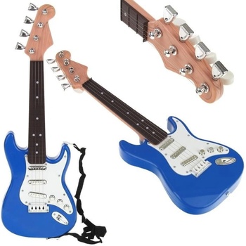 Nobo Kids Elektrická rocková gitara so strunami modrá
