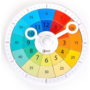 Classic World Дървен образователен часовник (5041)