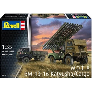 Revell Сглобяем модел, Revell, Военен камион BM-13-16 (R03338)