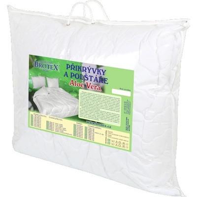Brotex Polštář Aloe Vera 900g zip kuličky Unico 70x90