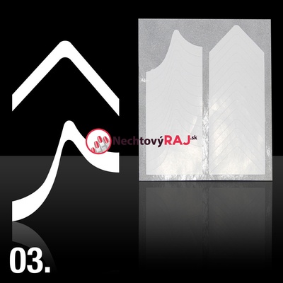 Šablónky na francúzsku manikúru 03