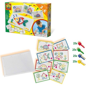 SES Mozaika na desce