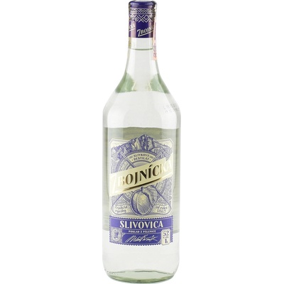 Zbojnícka Slivovica 52% 1 l (čistá fľaša)