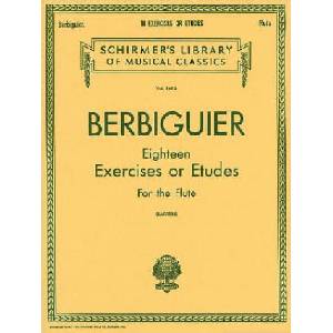 18 Exercises or Etudes | Berbiguier Benoit (ISBN: 9780793554041)
