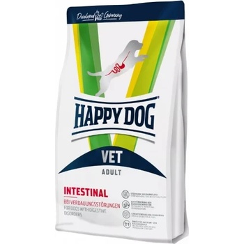 Happy Dog VET Diet Intestinal суха храна за кучета за регулиране на остри и хронични проблеми на стомашно-чревния тракт - 12 кг, Германия 61039