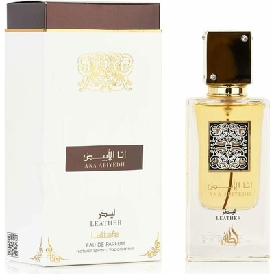 Lattafa Ana Abiyedh Leather parfumovaná voda unisex 60 ml
