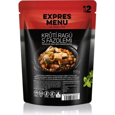 Expres Menu Krůtí ragú s fazolemi 600 g