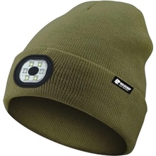 Holdcarp čiapka so svetlom led light beanie green