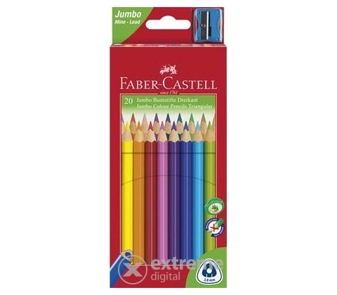 Faber-Castell 116520 Junior Triangular 20ks