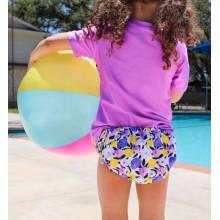 Smart Bottoms Lil' Swimmer VIOLETS Medium