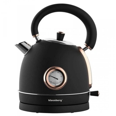 Klausberg KB-7905 Ретро електрическа кана 1, 8L с термометър