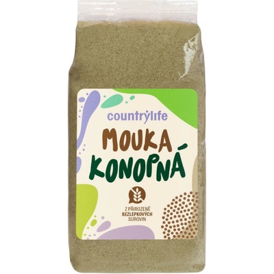 Country Life Mouka konopná 400 g