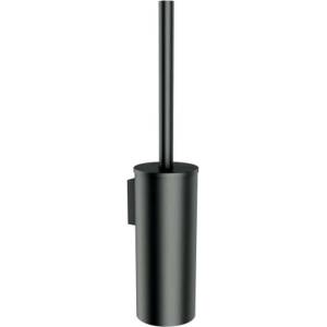 Omnires Modern Project - Стенна четка за тоалетна с държач, четкано графитно покритие MP60621GR (MP60621GR)