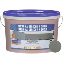 Hornbach Farba na strechy a sokle sivá 5 l