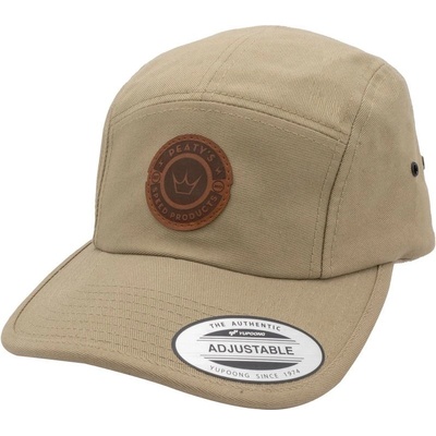 PEATYS PUBWEAR PUBWEAR 5 PANEL CAP SPEED PRODUCTS BADGE KHAKI
