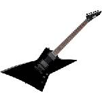 ESP EXL-200 Black Електрическа китара