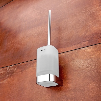Nimco Nikau Toaletní WC kartáč s hranatou rukojetí NK 30094CN-HR-26