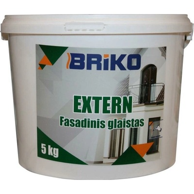 Fasádní tmel Briko, bílý, 5 kg