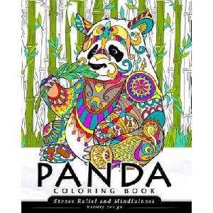 Panda Coloring Book: Stress-relief Coloring Book For Grown-ups, Adults (Animal Coloring Book) | Balloon Publishing (ISBN: 9781981571666)