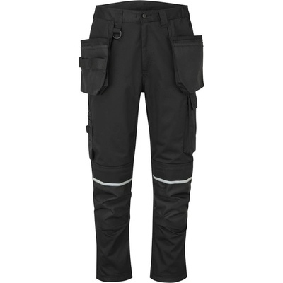 PortWest kalhoty CD846 WX2 Eco Craft Trousers do pasu černá