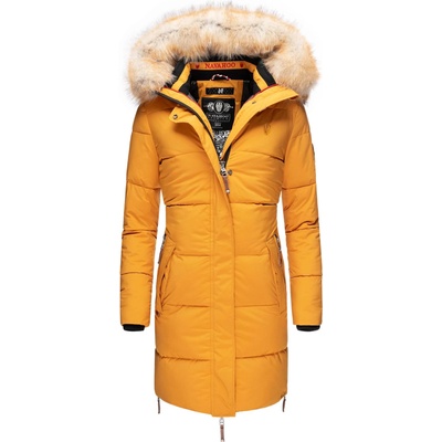 NAVAHOO Зимно палто 'Halina' жълто, размер XS