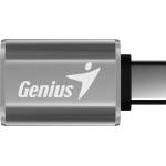 Genius Адаптер Genius ACC-C2A USB-C/USB A сив 32590002400 (32590002400)