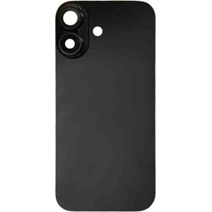Apple Оригинален Стъклен Заден Капак за iPhone 17 с Рамка за Камерата - Черен, Зелен, Син, Лилав, Бял