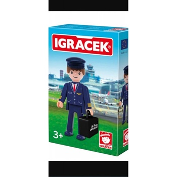 Efko Igráček Pilot figurka s příslušenstvím