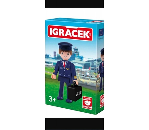 Efko Igráček Pilot figurka s příslušenstvím