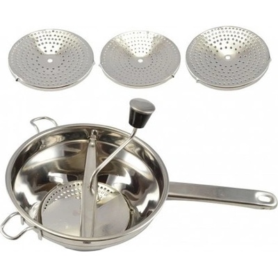 Perfect Home Pasírovač na ryby a paradajky s 3 vymeniteľnými sitkami, 19cm, 14401