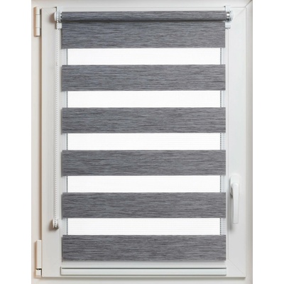 Garnyze-levneCZ Roleta Den a noc Mini Standard DN78 43 x 150 cm