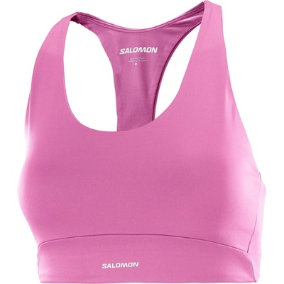 Salomon Дамски спортен сутиен Salomon Women's SHKout Core Bra Sports bra - Iris Orchid (114-3478-0712)