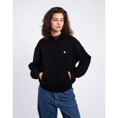 Carhartt WIP W' Hooded Casey Sweatshirt Black / Silver