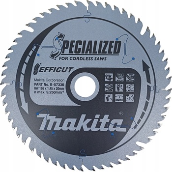 Makita B-57336 pilový kotouč Efficut 165x20mm 56Z