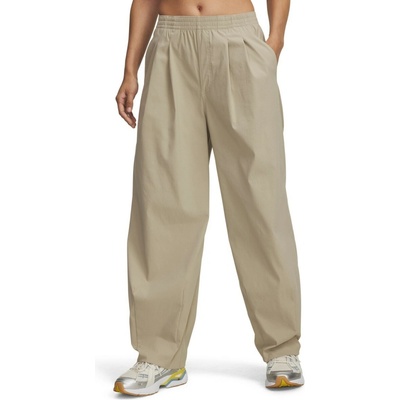 Under Armour UNSTOPPABLE WOVEN PLEAT PANTS W hnedé 6007027-299