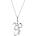 Silenti Jewelry Сребърно колие "Ф