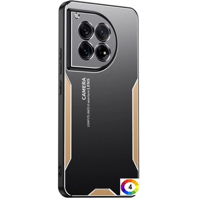 OnePlus Ace 3 5G / 12R 5G Удароустойчив Aluminum Alloy+TPU+PC Калъф и Протектор