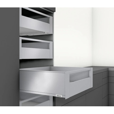 Blum K-Blum Legrabox zásuvka C pure 550mm/70kg Blumotion/TOB biela vnútorný reling