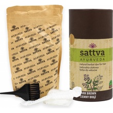 Sattva Henna na vlasy Tmavě Hnědá 150 g