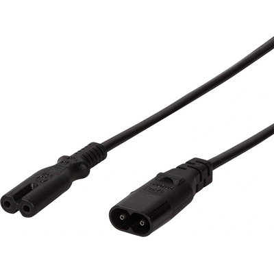 LogiLink Удължителен захранващ кабел, IEC C7 - IEC C8, 2 м