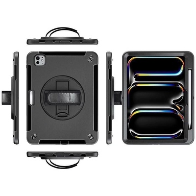 eSTUFF OHIO Defender калъф за iPad Pro 11 2025/2024 Черно (iPad Pro 11 2025/2024 OHIO) (iPad Pro 11 2025/2024 OHIO)