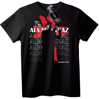 NOONEBRAND Тениска Alvarez Diaz Sayonara Тур - S, White