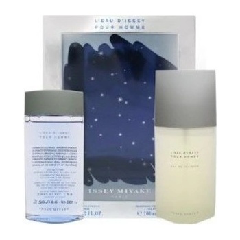 Issey Miyake L`Eau D`Issey pour Homme Подаръчен комплект, Тоалетна вода 125ml + Душ гел 10ml, мъже